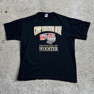 vintage 90s russell made in usa tee